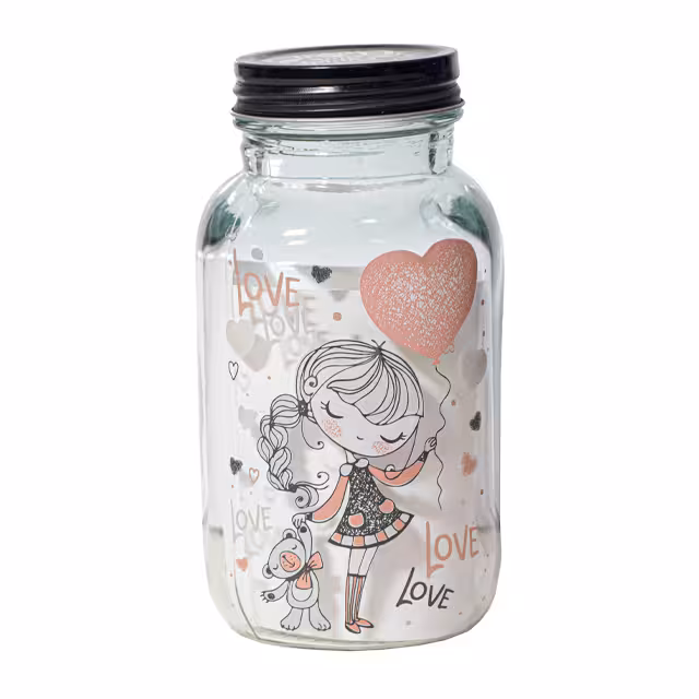 بانکه شیشه ای زیبا سایز 4