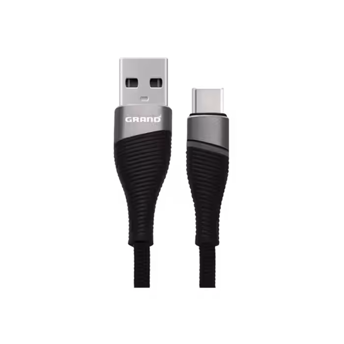 کابل تبدیل USB به USB-C گرند مدل GK-18 طول 1 متر