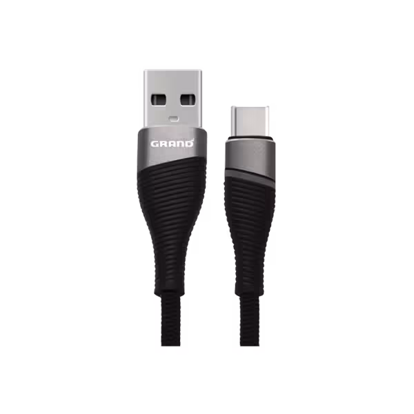 کابل تبدیل USB به USB-C گرند مدل GK-18 طول 1 متر
