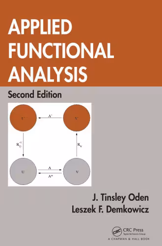 خرید و دانلود نسخه کامل کتاب Applied Functional Analysis