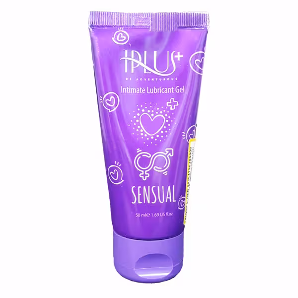 ژل لوبریکانت گرم کننده و مرطوب کننده حاوی عصاره جینسنگ آی پلاس 50 میلی لیتر | iplus Intimate Lubricant Gel Senual 50 ml