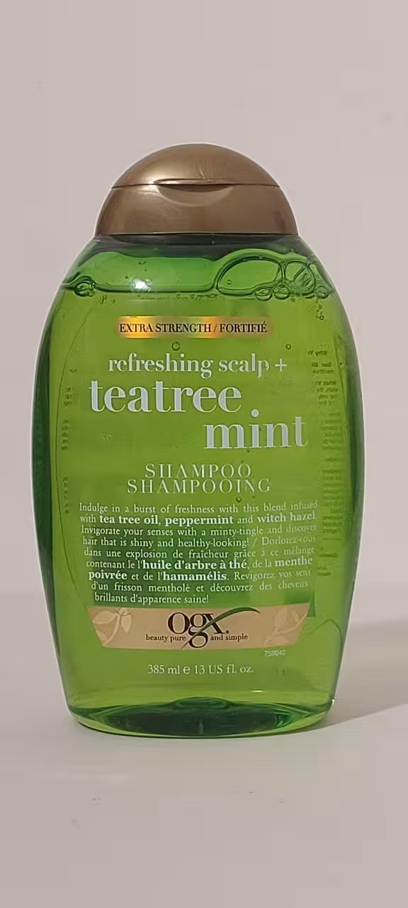 شامپو اوجی ایکس عصاره درخت چای 385 میل | Ogx Shampoo – teatree mint