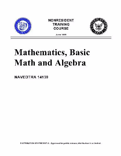 خرید و دانلود نسخه کامل کتاب Mathematics, Basic Math and Algebra