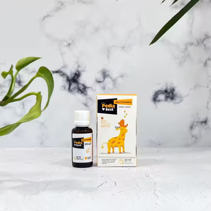 قطره مولتی ویتامین پدیابست با طعم پرتقال |30 میلی‌لیتر