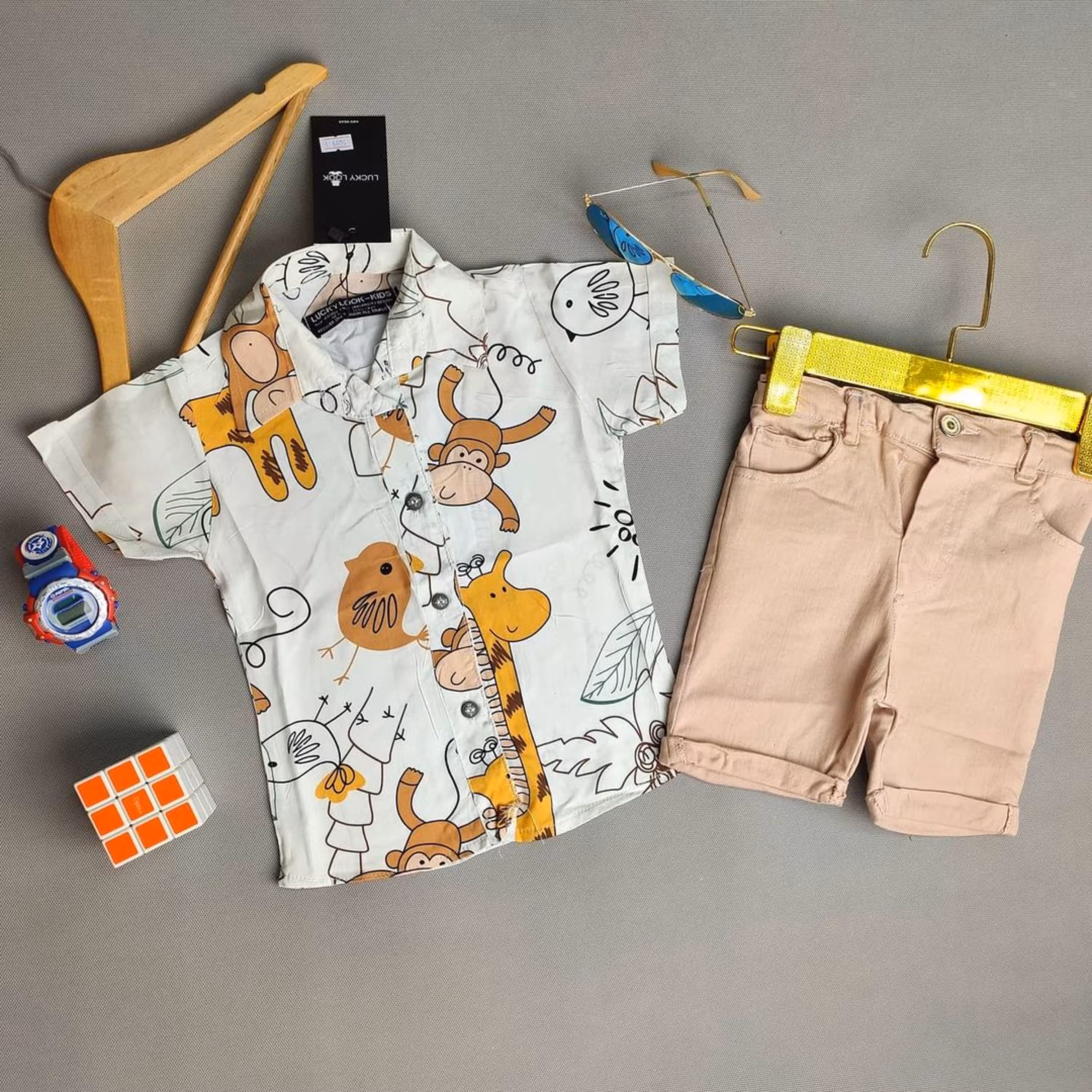 ست دو تیکه هاوایی یانکی کد کالا JK876