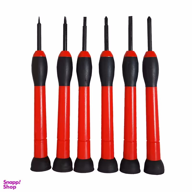 پیچ گوشتی ساعتی تیوان مدل RO - 02 مجموعه 6 عددی