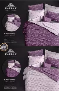 روتختی دورو طرح دار دونفره هشت تکه پارلاک برند ترکسان کد A650