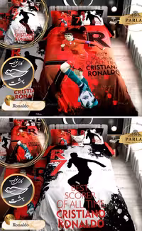 روتختی دورو طرح دار یک نفره پنج تکه پارلاک برند ترکسان کد A260