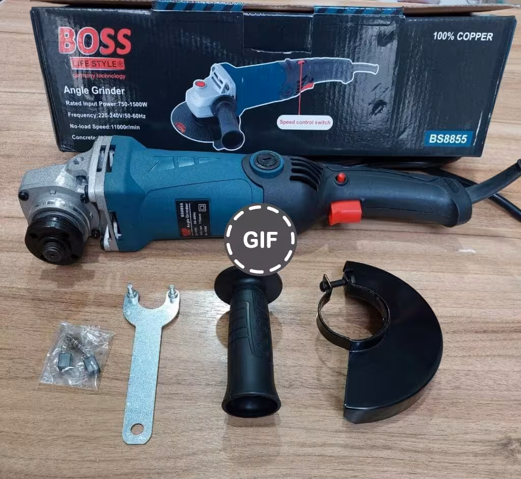 مینی فرز دیمردار دسته بلند باس مدل BS8855