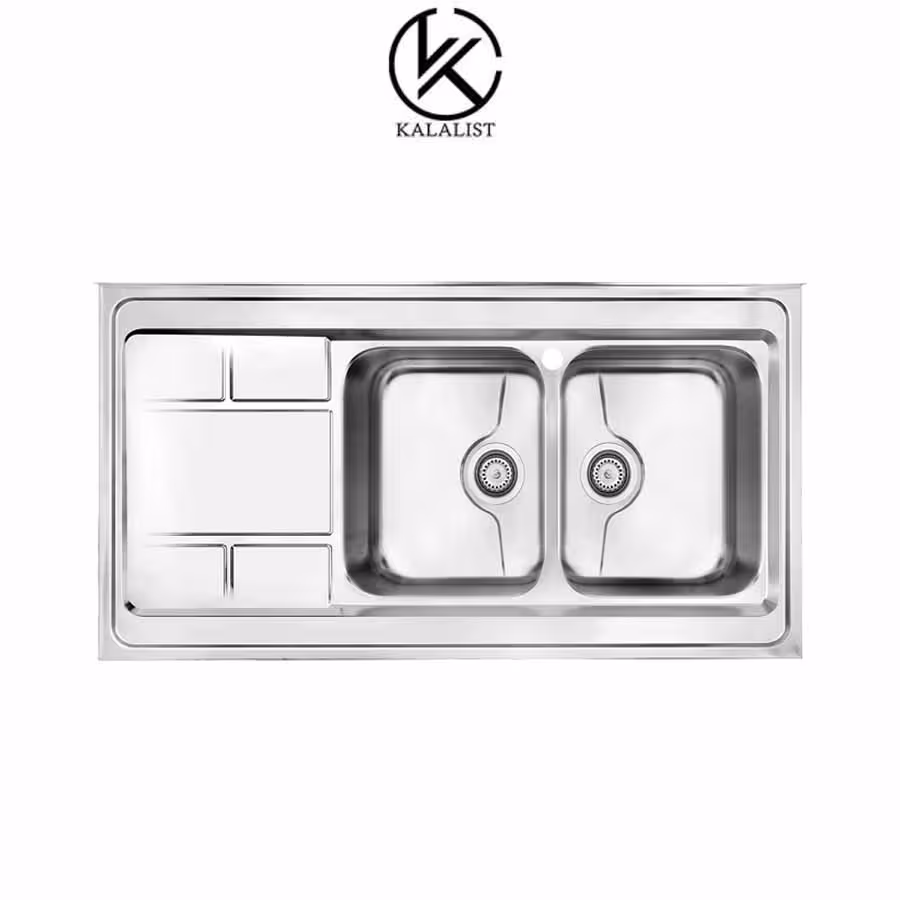 سینک ظرفشویی میکس پلاس مدل 9052-P