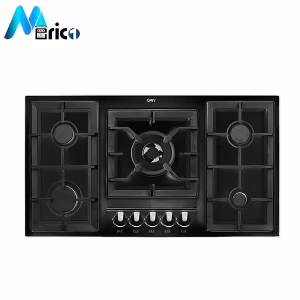 گاز رومیزی کن کد 518B پنج شعله لعابی