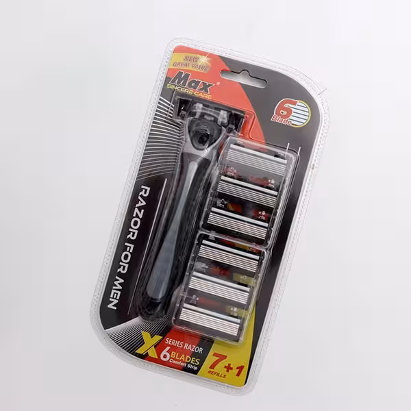 خودتراش Max ژیلت مکس 6 تیغ با 6 سری 90797