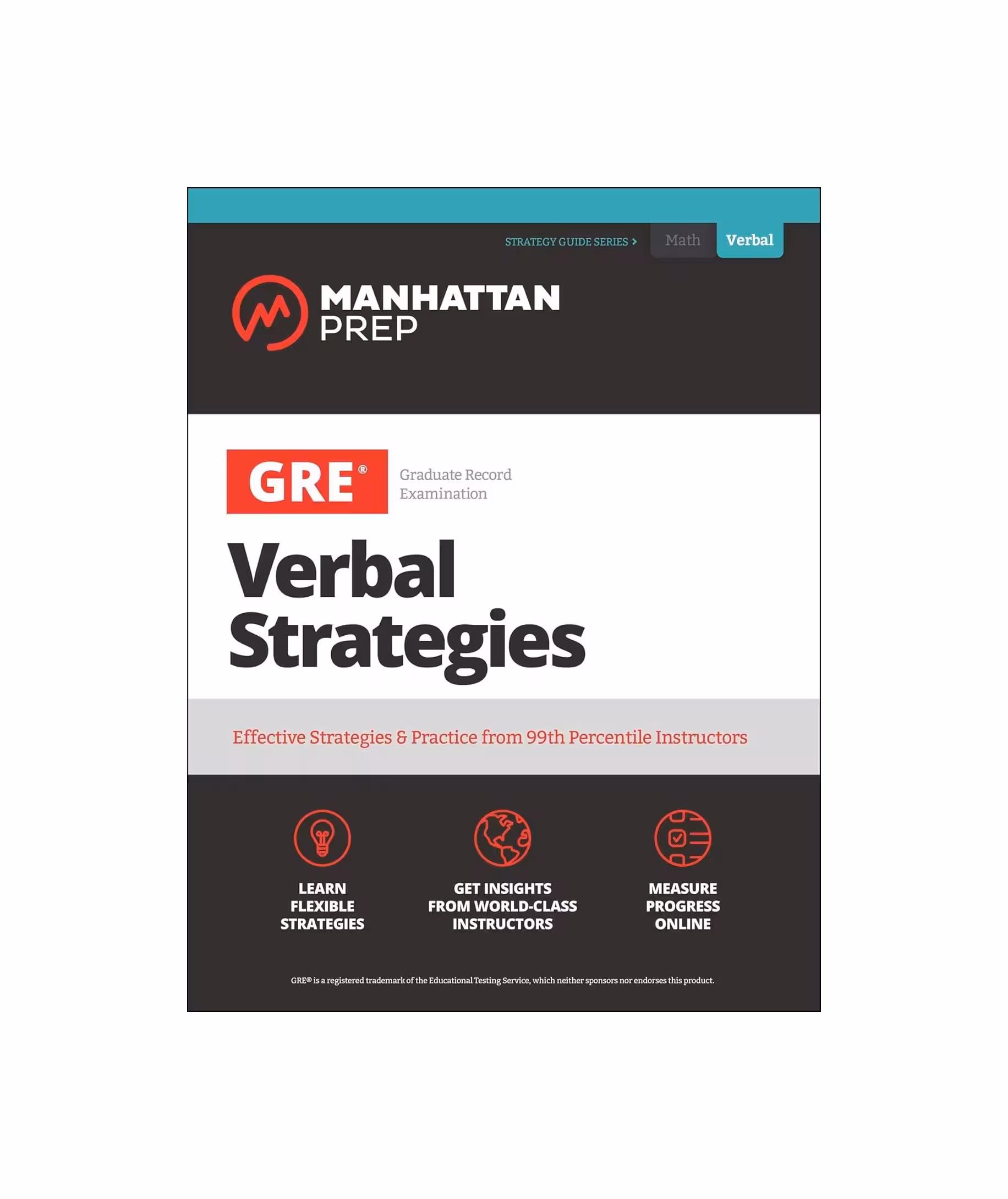 کتاب GRE Verbal Strategies جی ار ای وربال استراتژی