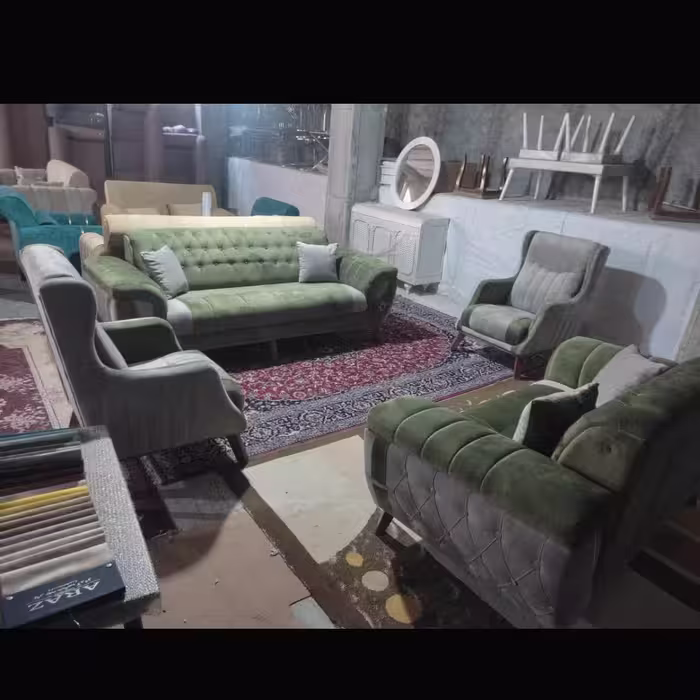 مبلمان کمربندی مبل کلاسیک 