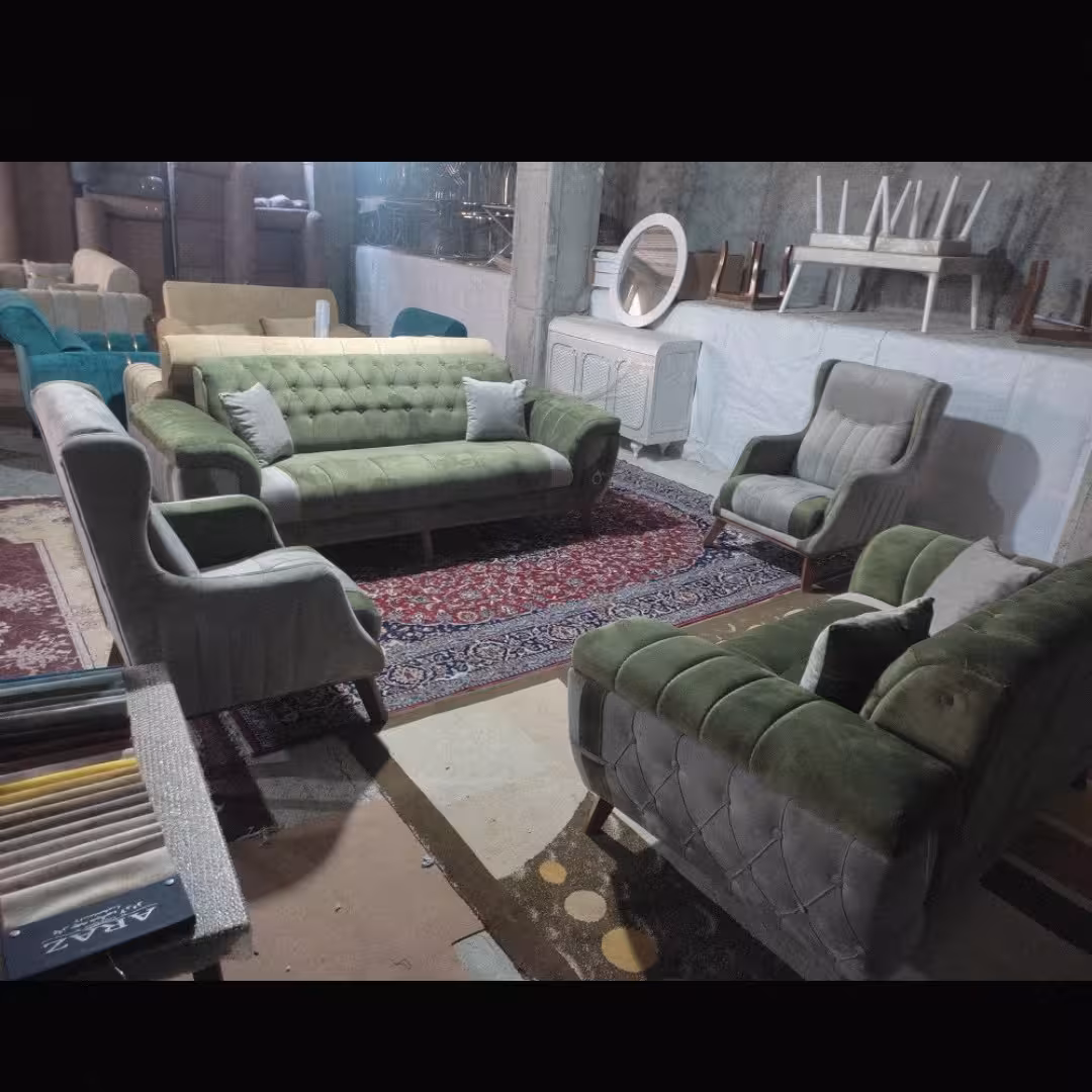 مبلمان کمربندی مبل کلاسیک 