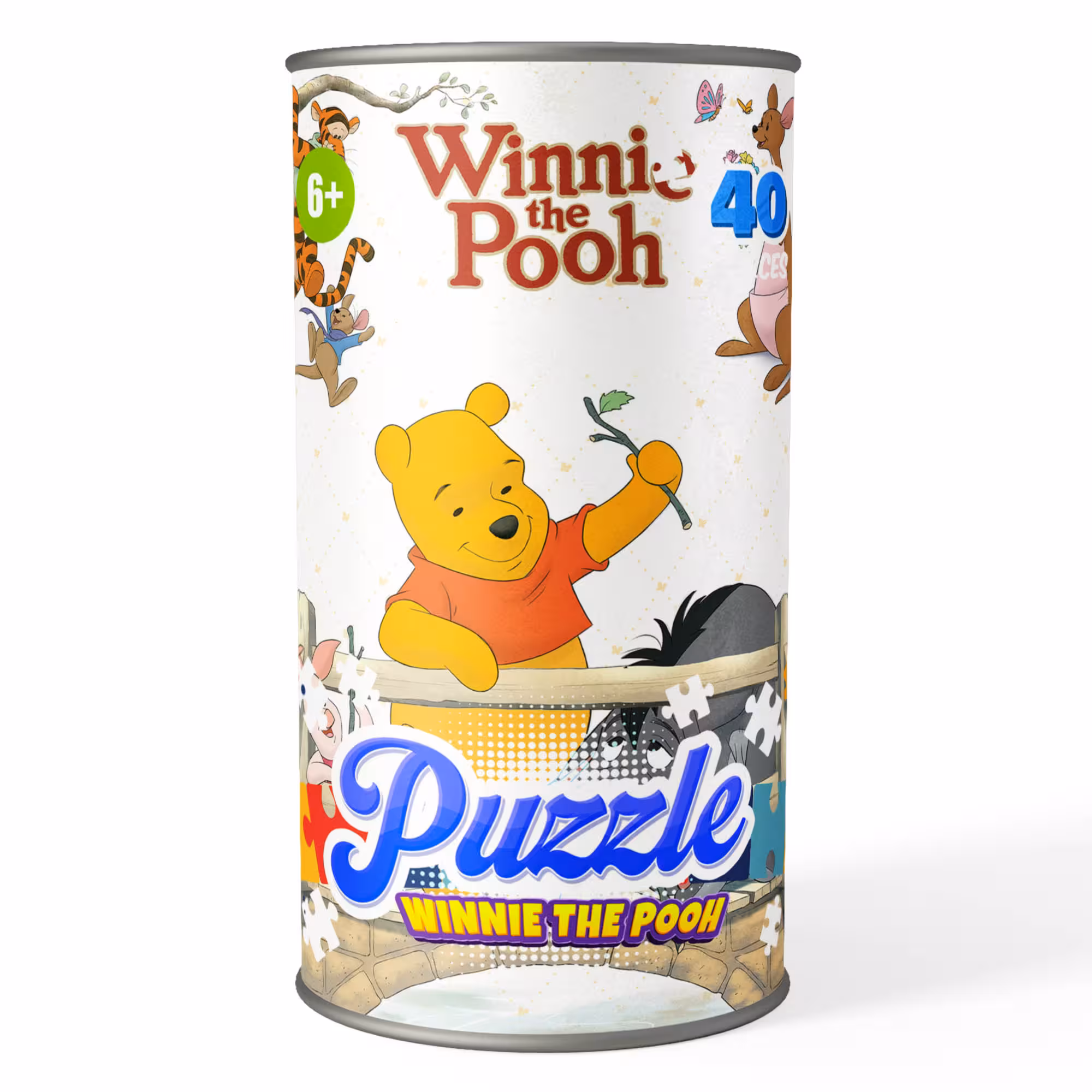 پازل 40 تکه کارتون پو