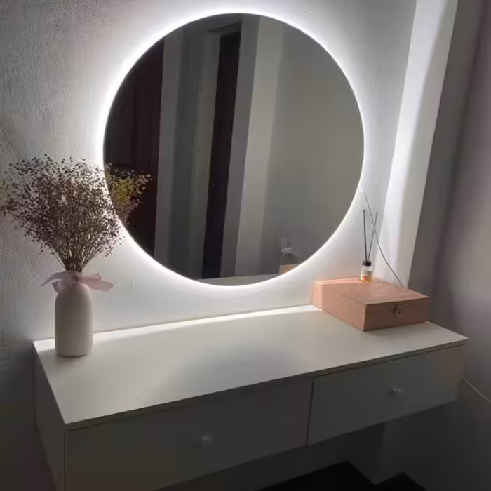 آینه الف طرح گرد کد BA-55