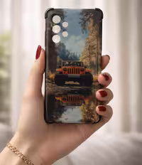 قاب طرح چاپی سامسونگ A52/A52s طرح ماشین