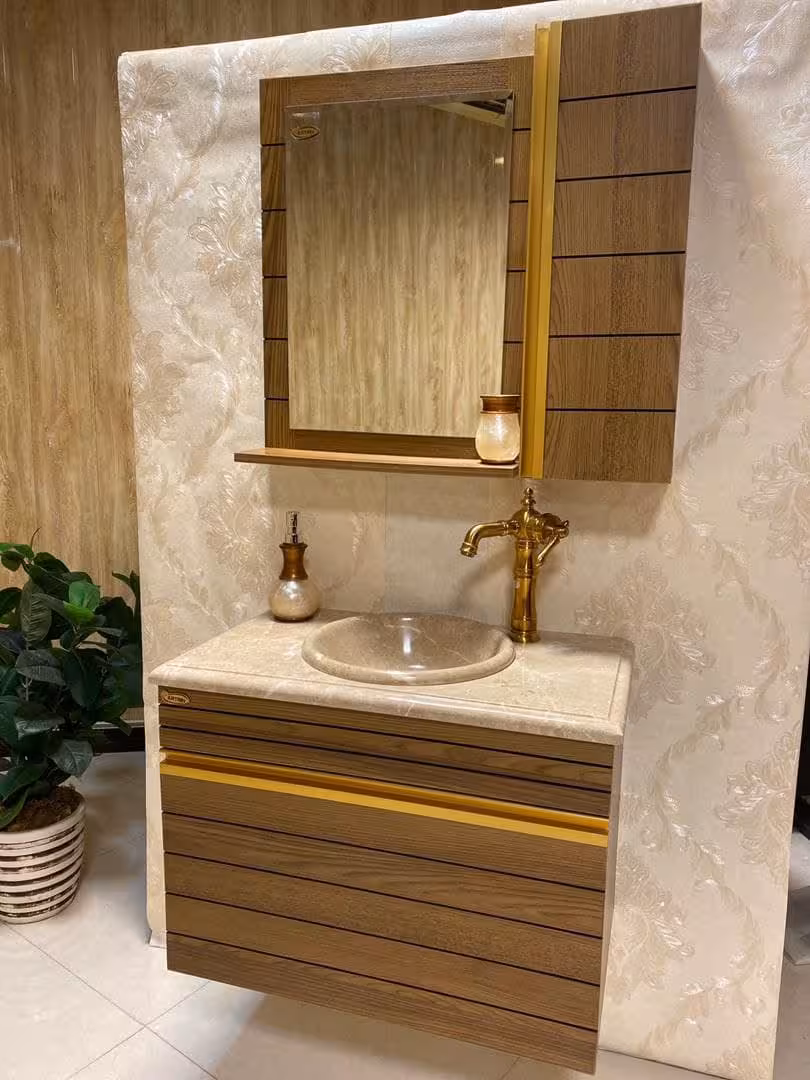روشویی کابینتی هامبورگ طرح چوب کاترین (فروش فقط در مازندران)