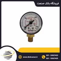 گیج فشار پکنز ( PAKKENS ) ترکیه خشک عمودی صفحه 4 سانتی متر