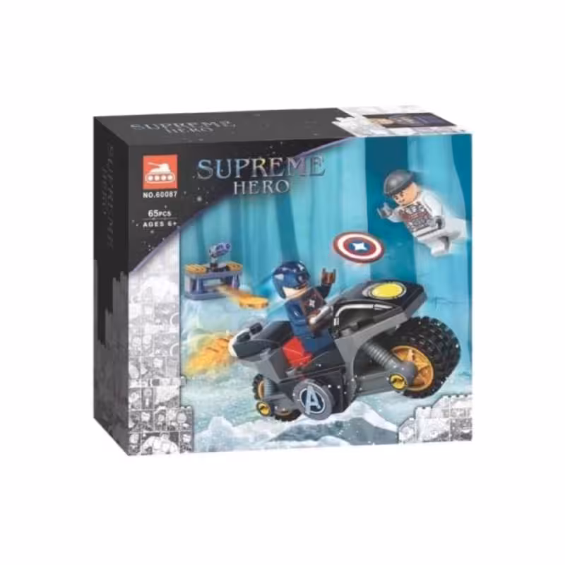 لگو کاپیتان آمریکا و تغییر چهره هایدرا