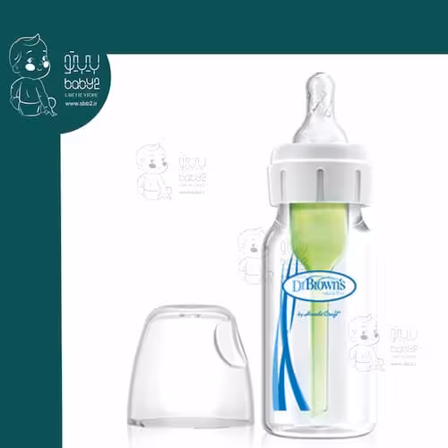 شیشه شیر 120 میل طلقی دکتر براونز Dr Browns