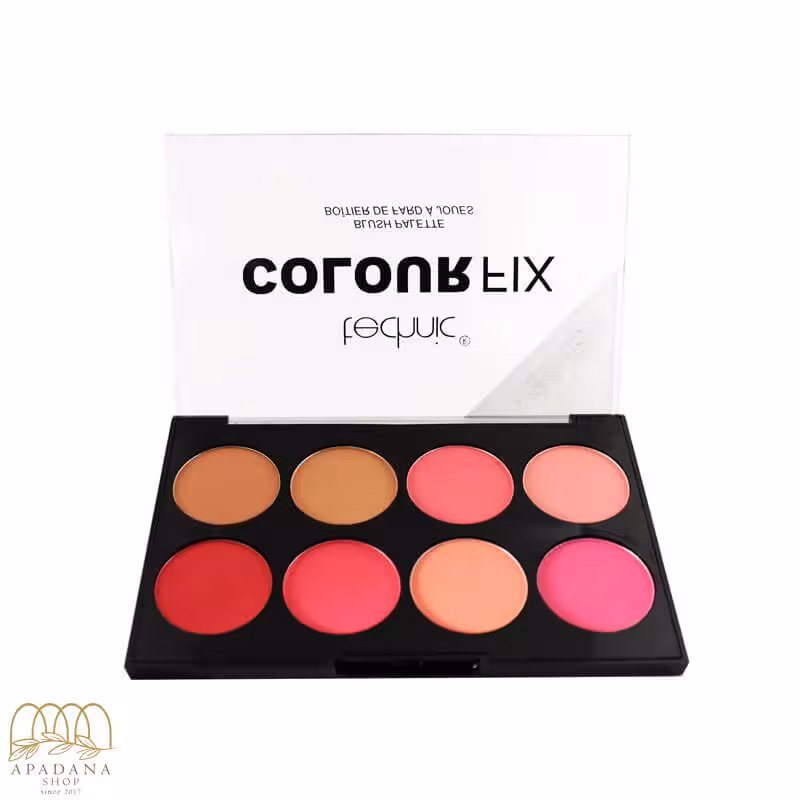 پالت رژ گونه تکنیک مدل کالر فیکس