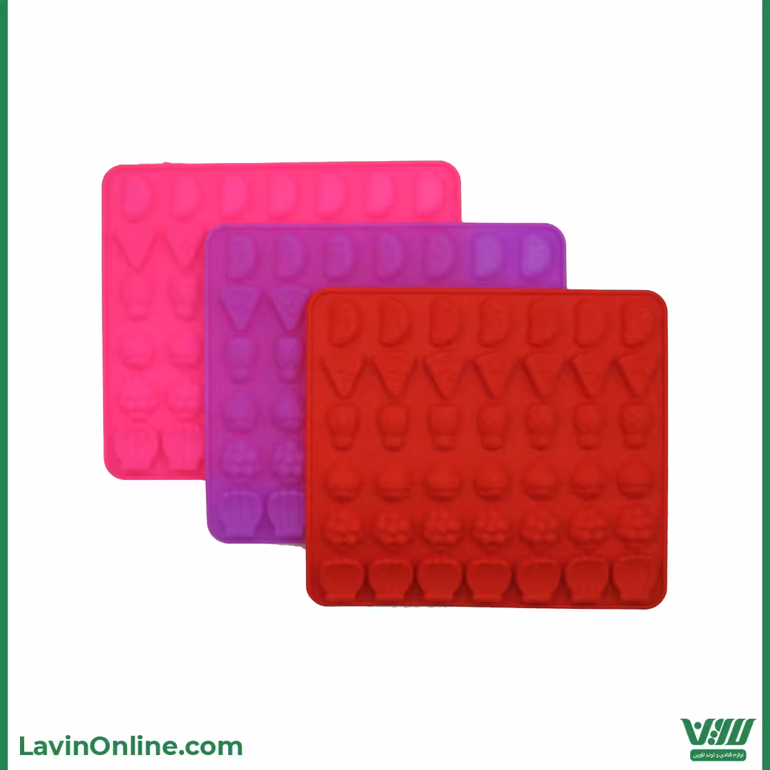 قالب سیلیکونی پاستیل طرح میوه ای