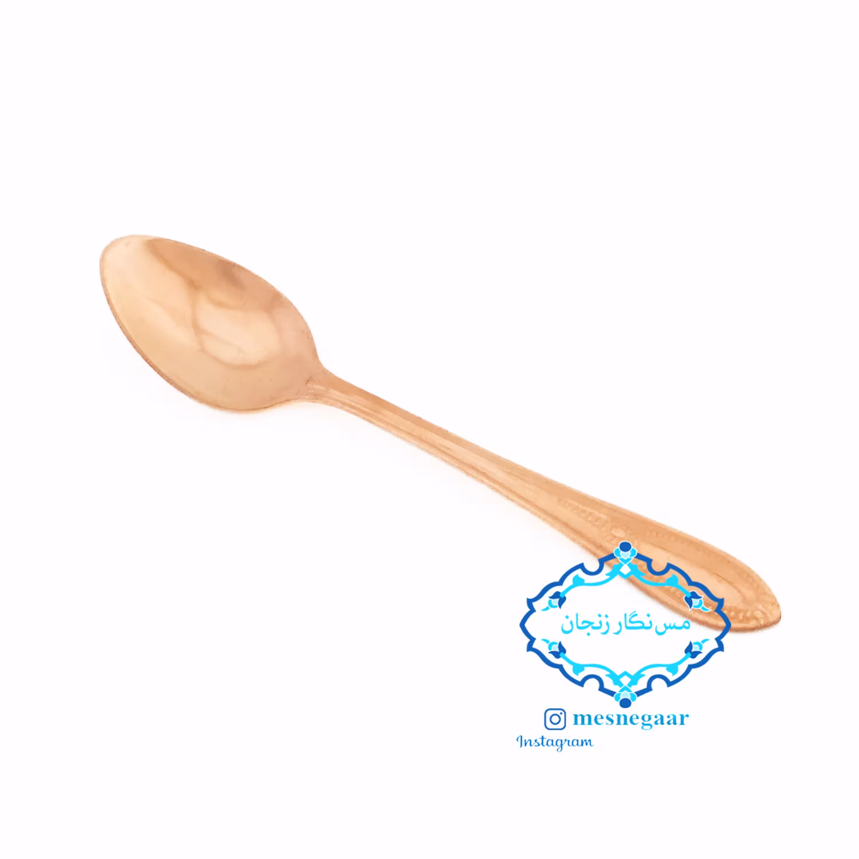 قاشق چای خوری مسی بسته 6 عددی