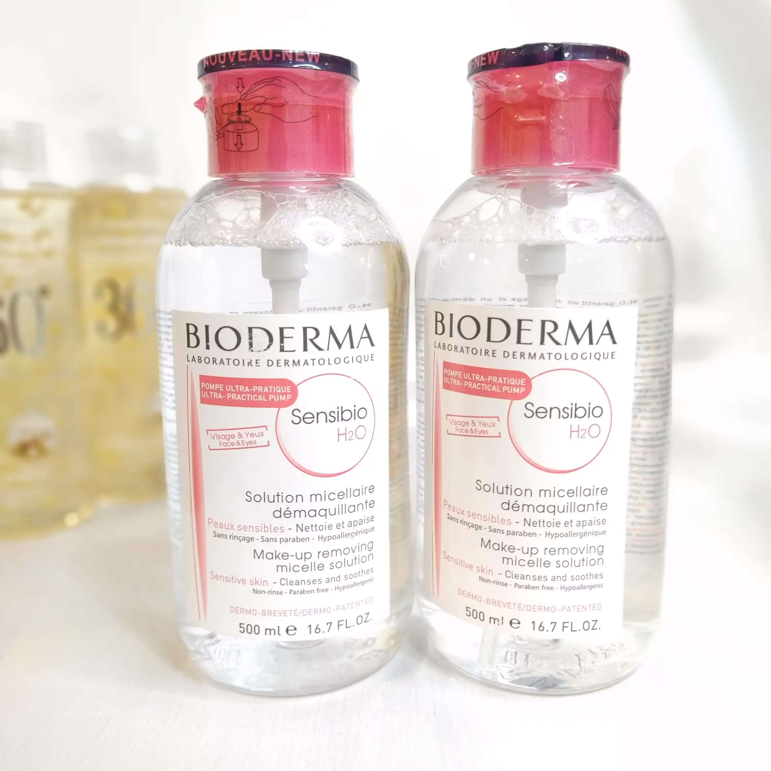 محلول پاک کننده آرایش بایودرما مدل سن سی بیو

