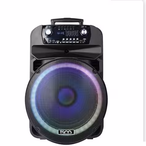 اسپیکر چمدانی بلوتوثی تسکو مدل TS1921 با میکروفن و ریموت کنترل