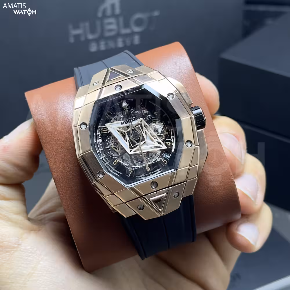 ساعت مچی مردانه هابلوت Hublot Spirit of Big Bang Sang Bleu 5242S