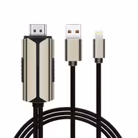 کابل تبدیل HDMI به لایتنینگ-یو اس بی کوتتسی مدل 33022 طول 2 متر