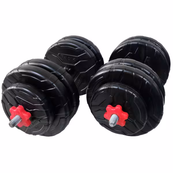 دمبل رادیس فیت مدل DVP-12-mix1 وزن 12 کیلوگرم بسته 2 عددی