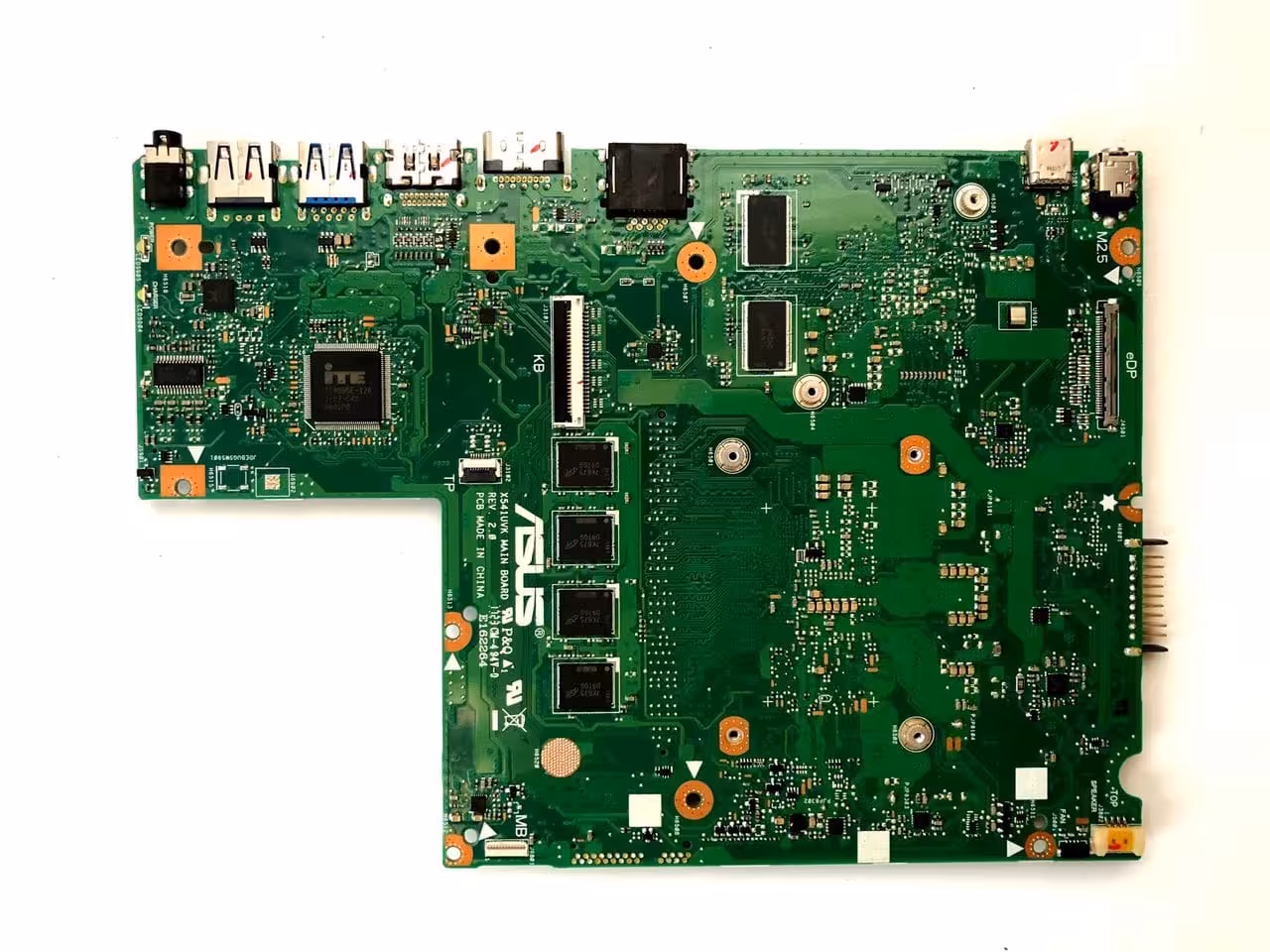 مادربرد لپ تاپ ایسوس Asus X541UVK CPU I7 7500 VGA 2G REV 2