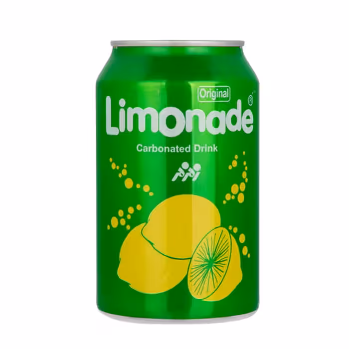 نوشابه گازدار لیموناد زمزم 330 میلی لیتری