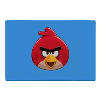 خرید و قیمت موس پد گیمینگ طرح angry birds کد 4103