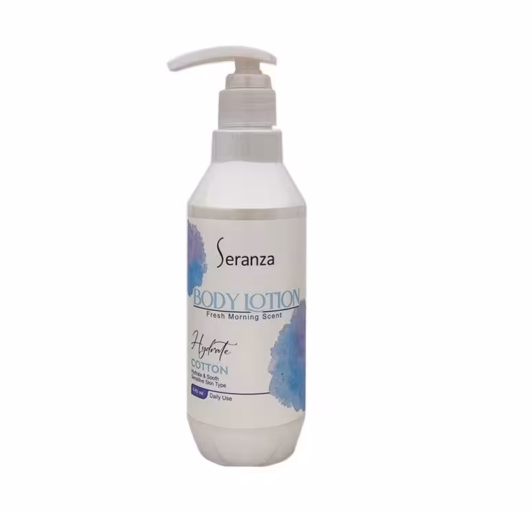 لوسیون بدن پنبه سرانزا 440ml