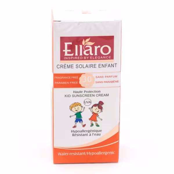 کرم ضد آفتاب کودک الارو SPF30 حجم 50 میلی لیتر