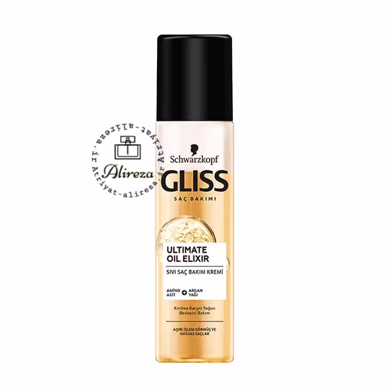 اسپری دو فاز گلیس مدل ULTIMATE OIL ELIXIR حجم 200 میل