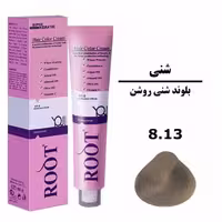 رنگ موی بلوند شنی روشن روت ROOT سری شنی شماره 8.13 حجم 120 میلی لیتر