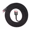 کابل شارژ باسئوس USB به  Lightning مدل Cafule (2 متری/ 15A)