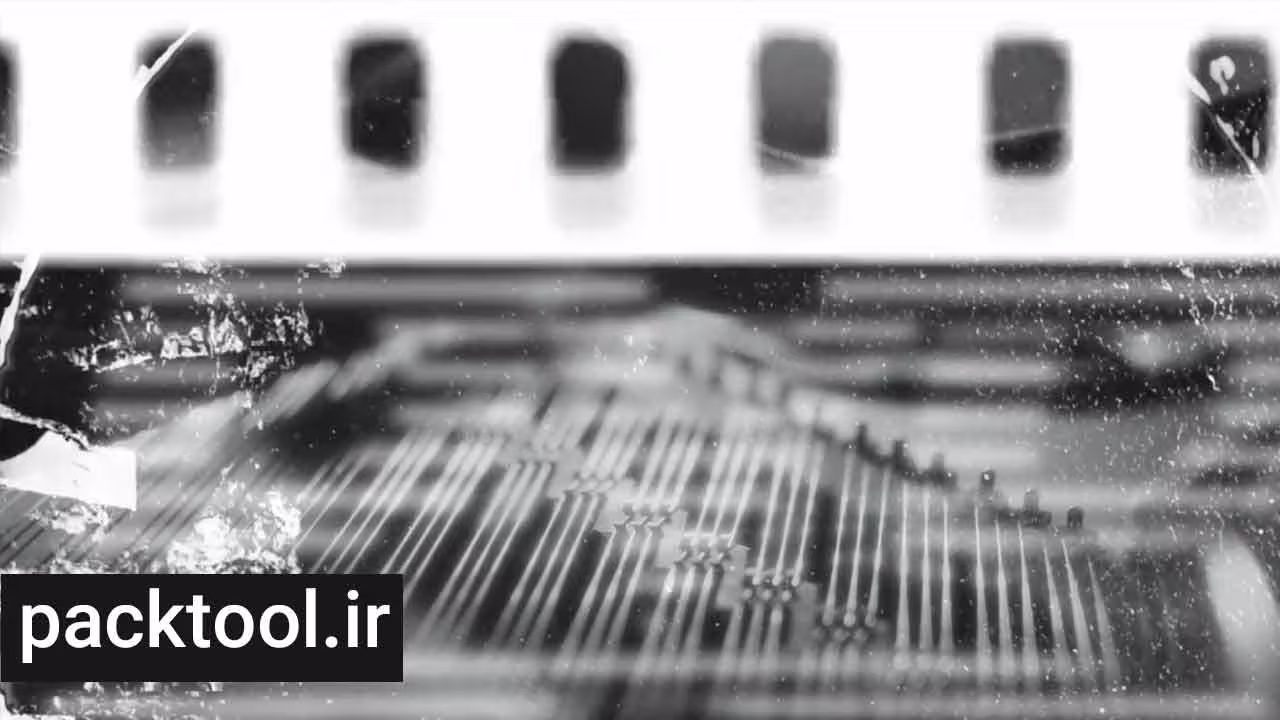 دانلود پروژه آماده ترانزیشن فیلم در افتر افکت Film Perforation Transitions - پک تول