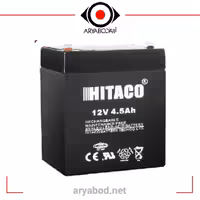باتری یو پی اس 12ولت 4.5آمپر ساعت هیتاکو BATTERY HITACO 12V 4.5AH