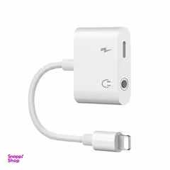 مبدل لایتنینگ به جک 3.5 میلی متری و لایتنینگ مدل J-009