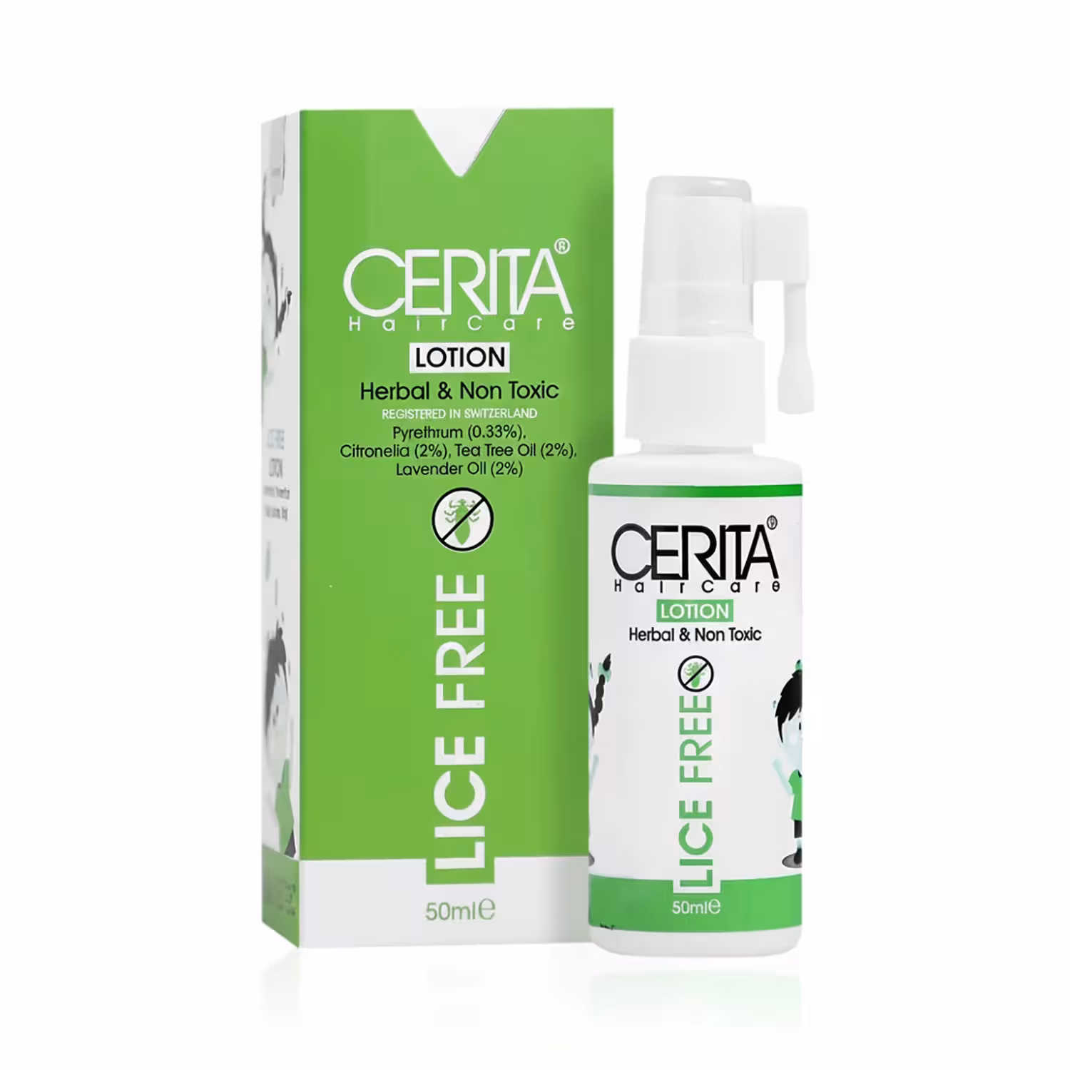 لوسیون لایس فری سریتا 50 میلی‌ لیتر | Serita Lice Free Lotion 50ml