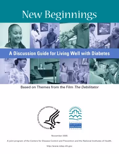 خرید و دانلود نسخه کامل کتاب New Beginnings: A Discussion Guide for Living Well with Diabetes