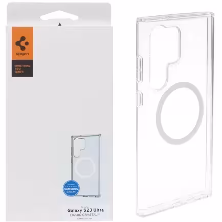 قاب گوشی شفاف مگ سیف دار سامسونگ مدل S23 ultra