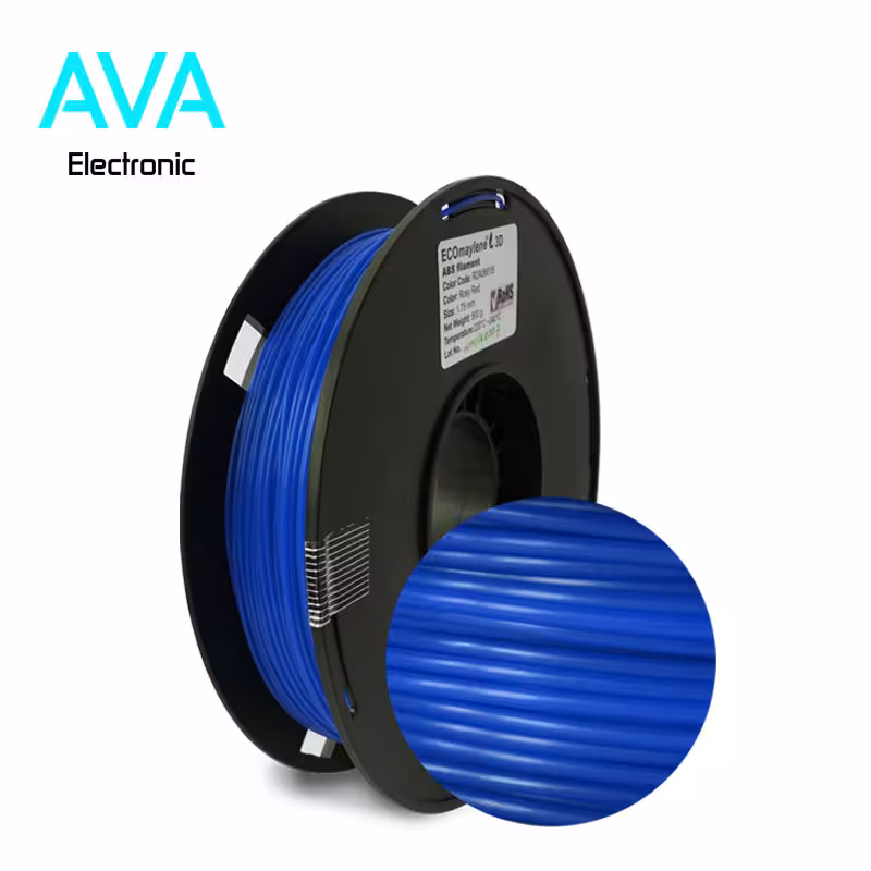 فیلامنت آبی رنگ ABS با قطر 1٫75mm و وزن 1 کیلو گرم