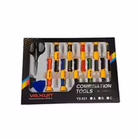 مجموعه پیچ گوشتی یاکسون مدل YX-821A بسته 15 عددی